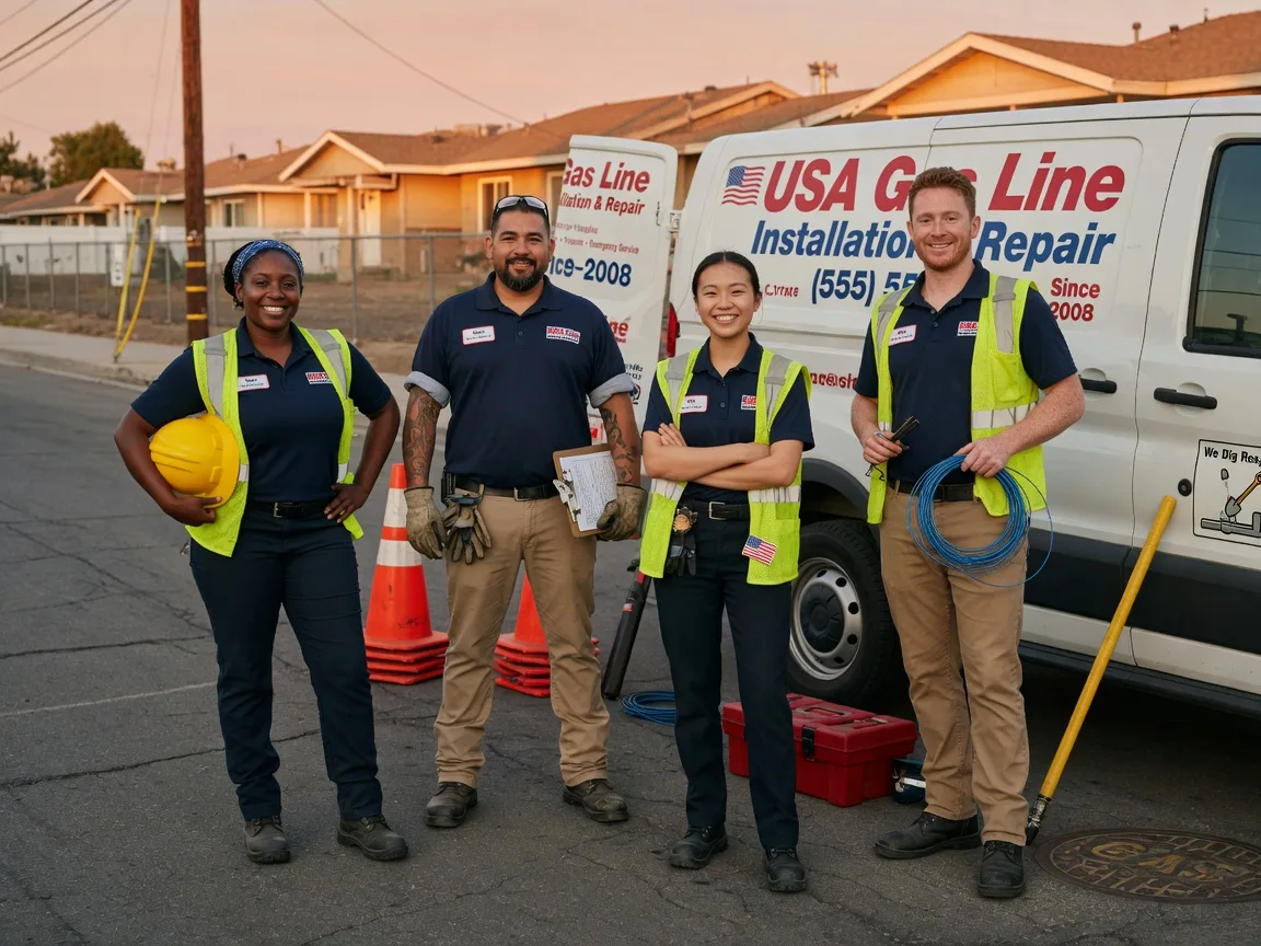 Gas Line Installation company in Bunker Hill, IN